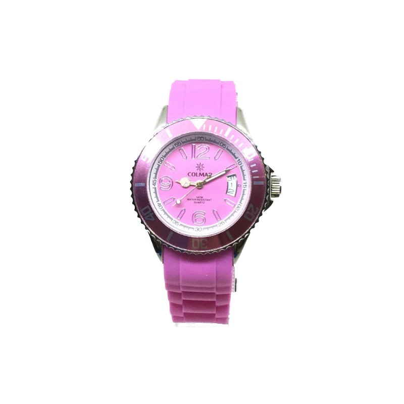 Reloj Colmar mujer caucho rosa 001636