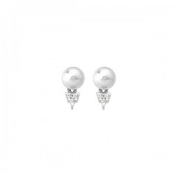 Pendientes Majorica Plata Perla 15537.01.2.000