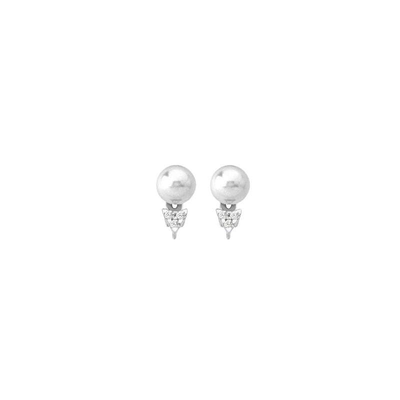 Pendientes Majorica Plata Perla 15537.01.2.000
