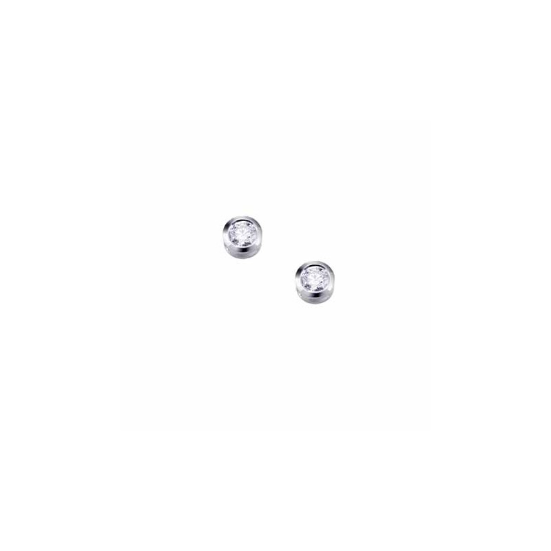 Pendiente Chaton Diamante 0.04ct