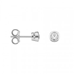 Pendiente Chaton Diamante 0.04ct