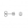 Pendientes Chaton Diamante O.b 0.33ct