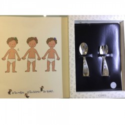 Cubiertos Las 3 Mellizas Plata De 1 Ley