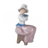 Figura Porcelana Nao Cachorrillo Mimado