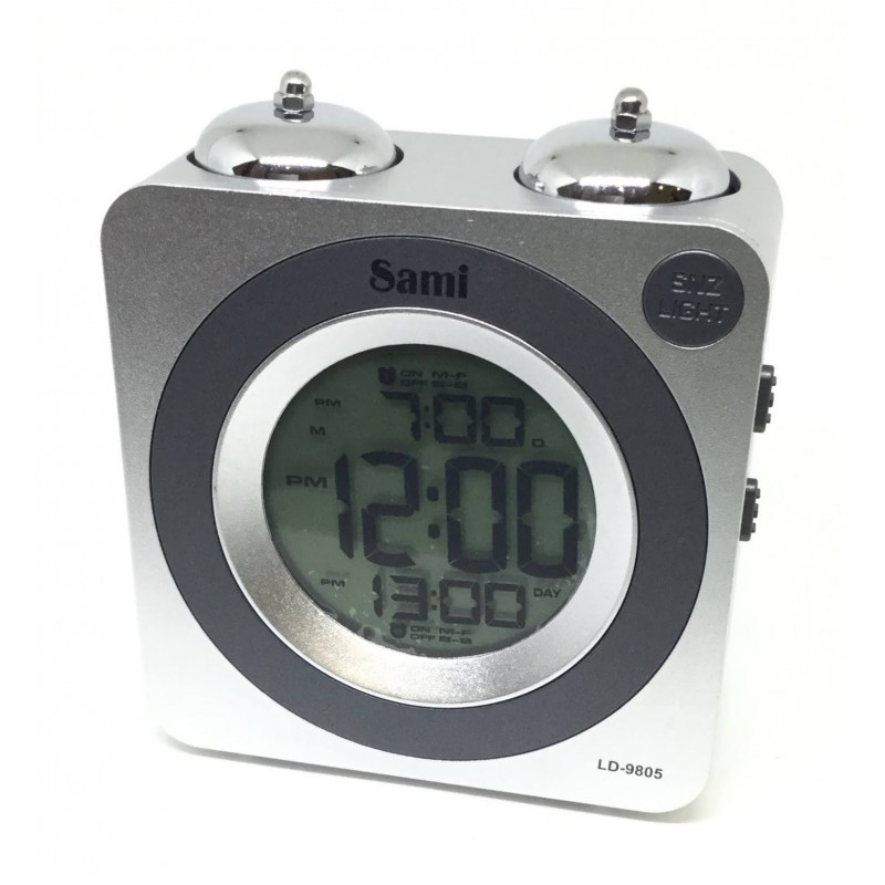 Despertador Digital Lcd Campana Gr