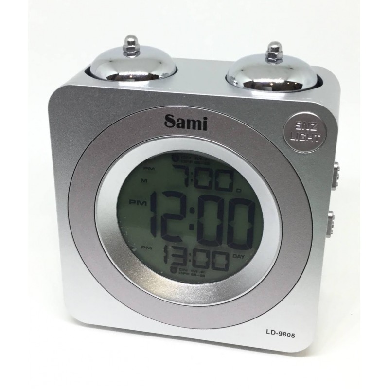 Despertador Digital Lcd Campana