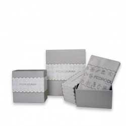 Pinza Chupete Bodoque Azul-blanco Brillo 07500276