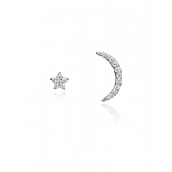 Pendientes Viceroy Mujer Plata 71061e000-30 Luna Estrella
