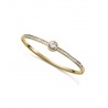 Pulsera Viceroy Mujer Acero Dorado y Circonitas 1355p01012