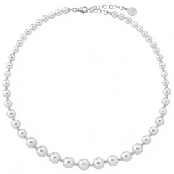 Collar Perlas Majorica  Plata 45cm 14710.01.2.000