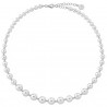 Collar Perlas Majorica  Plata 45cm 14710.01.2.000