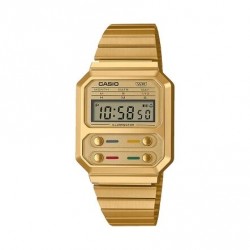 Reloj Casio Digital dorado...