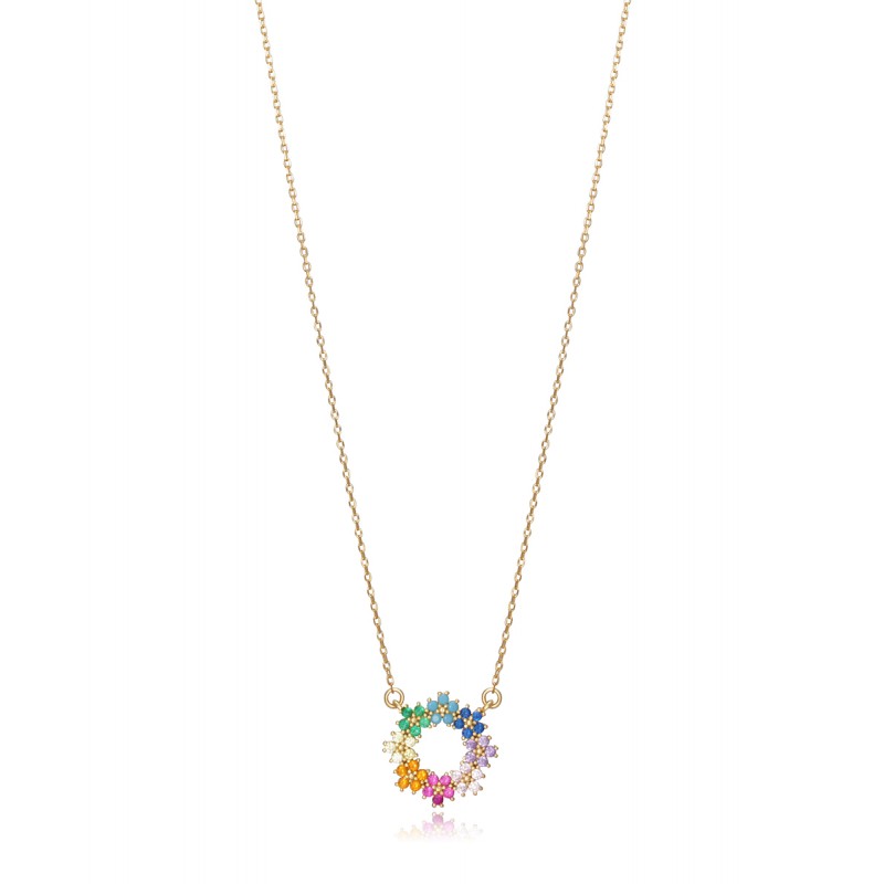 Collar Viceroy Plata De Ley Dorada Mujer 13049c100-39