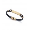 Pulsera Viceroy Acero Y Piel 1387p01013