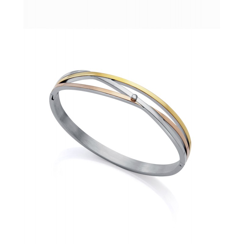 Pulsera Mujer Viceroy 75303p01012 Rigida Acero
