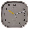 Reloj De Pared Acrílico Gris Seg Contínuo 86172