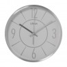 Reloj Pared Aluminio 30cm-movimiento Segun 86110