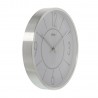 Reloj Pared Aluminio 30cm-movimiento Segun 86110