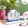 Reloj Despertador Digital  Gummy  Blanco