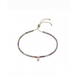 Pulsera Plata De Ley Dorada...