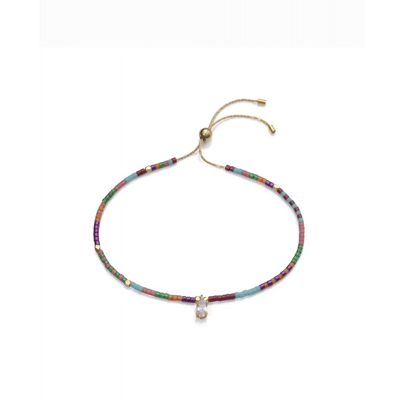 Pulsera Plata De Ley Dorada Mujer Multicolor Viceroy 13039P100-99