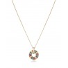 Collar Viceroy Plata Dorado 15115c000-39 Mujer Piedras Color
