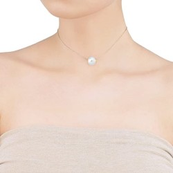 Collar Majorica Plata Perla Chapado 15466.01.1.000