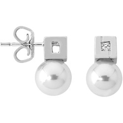 Pendientes Perla  Majorica Plata 08938.01.2.000
