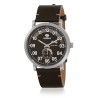 Reloj Acero Y Piel Hombre Marea B36185/3