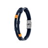Pulsera Piel Y Acero Hombre Marea D00103/288