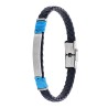 Pulsera Piel Y Acero Hombre D00103/235
