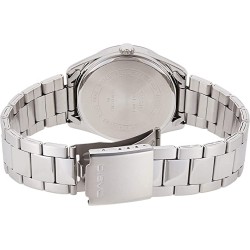 Reloj Casio Unisex Esfera Blanca Numeros Mtp-1302pd-7A1VEF, 44,2 mm