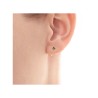 Pendientes Ear Cuff Oro Y Espinela Negra LeCarré