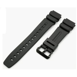 Correa De Resina Color Negro Casio 290 Dw-290