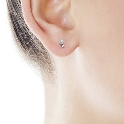 Pendientes Majorica Plat Tu Y Yo 16287.01.2.000