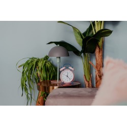 Reloj Despertador Retro Rosa Y Azul Cl1551