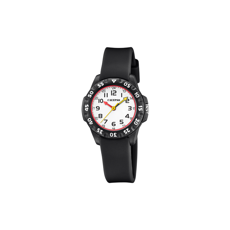 Reloj Calypso Junior Negro Sumegible K5829/6