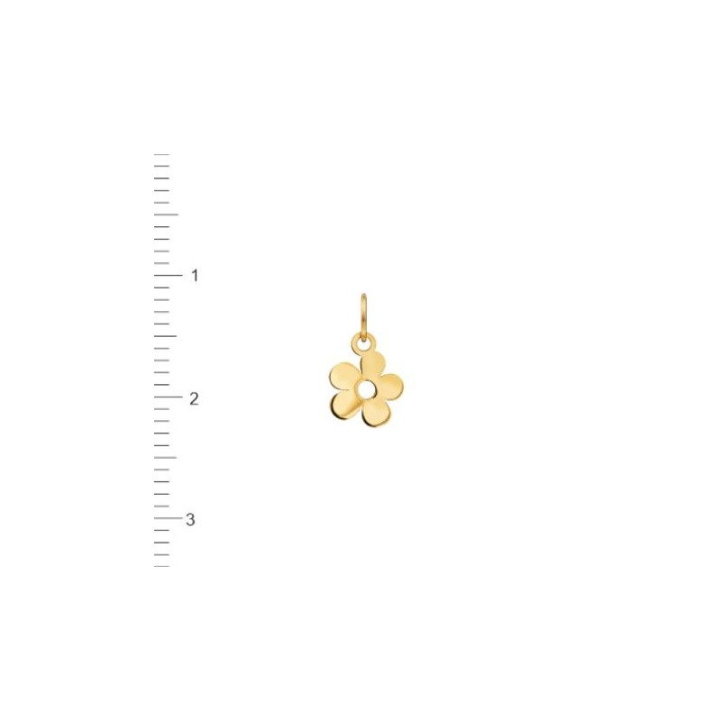 Colgante Margarita Chapa 7 Mm Brillo