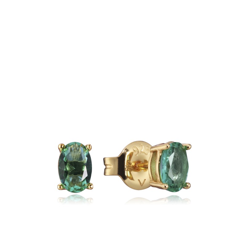Viceroy Pendientes Mujer Plata Dorado 13129e100-52