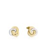 Viceroy Pendientes Mujer Acero Dorado 75333e01012 Nudo Bicolor