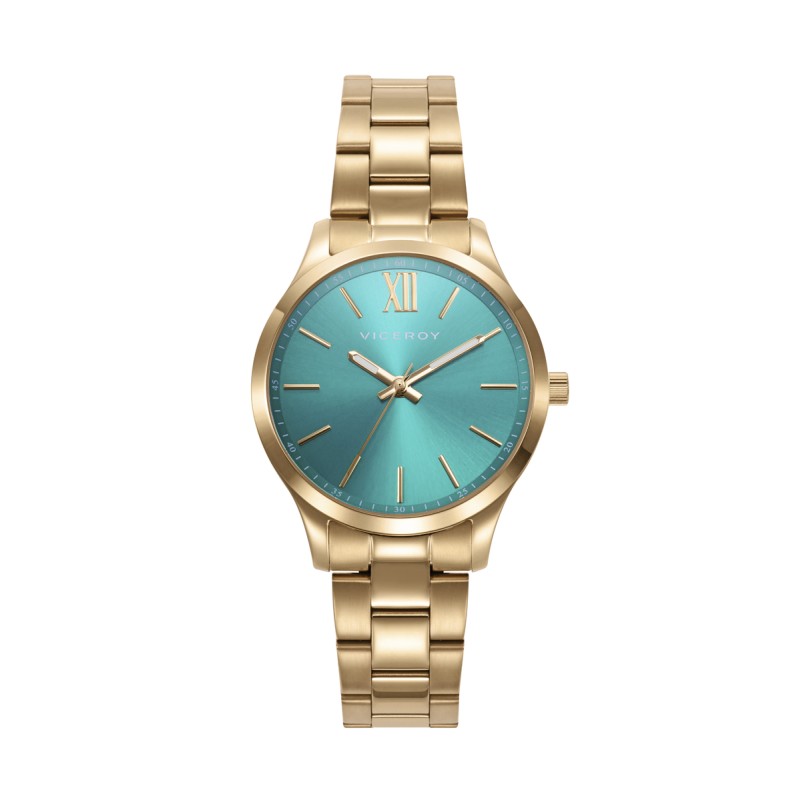 Viceroy Reloj Mujer Dorado Esf Verde 401180-63