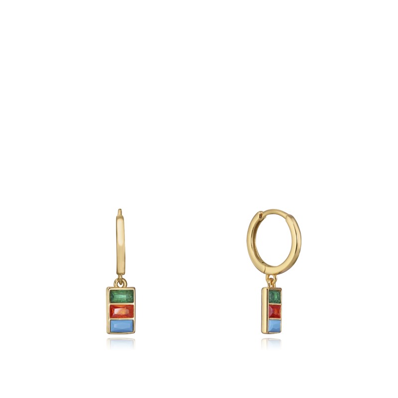Pendientes Viceroy Plata Dorado 13128e100-39
