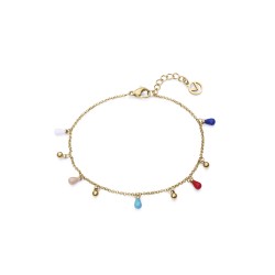 Pulsera Mujer Acero Y...