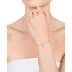 Pulsera Viceroy Mujer Plata De Ley Mujer 13138p000-30 Estrella Circonitas