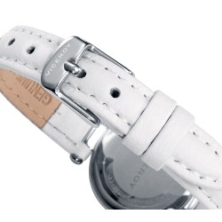 Reloj Viceroy Niña 461050-05 Correa Blanca Acero 24 mm con Circonitas – 3 ATM