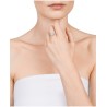 Viceroy Anillo Mujer Circonita Plata Talla 18, 71011a018-38