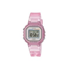 Casio Reloj Digital Rosa Transparente La-20whs-4ae