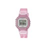 Casio Reloj Digital Rosa Transparente La-20whs-4ae