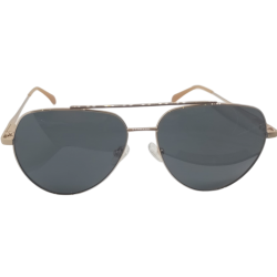 Gafa de sol Mulop YC-39051-C4 metal dorada aviador lente polarizada gris