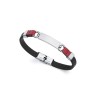Viceroy Pulsera Caballero Acero Y Piel 14011p01010